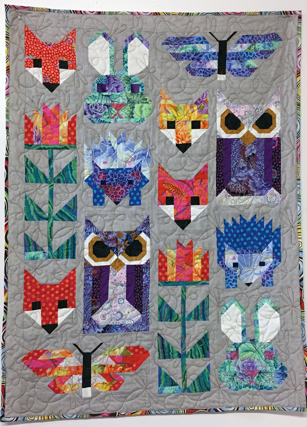 Elizabeth Hartman Fancy Forest Quilt Pattern 